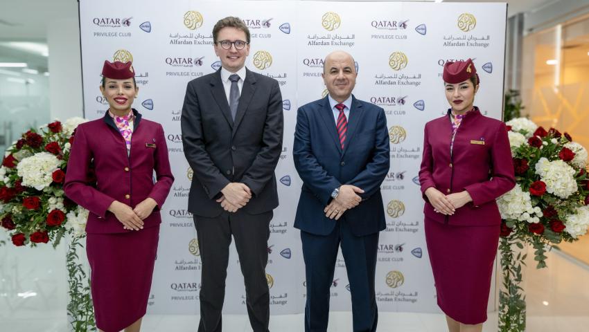 Alfardan Exchange announces partnership with Qatar Airways Privilege Club