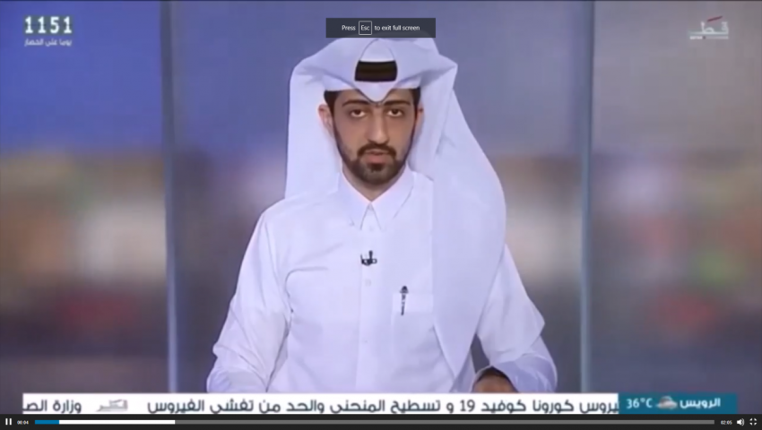 Alfardan Exchange on Qatar TV during Eid Al-Adha.